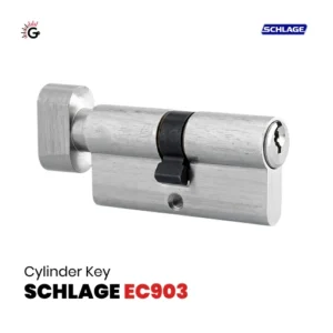 Cylinder Schlage EC903 60 mm (Key-Thumbturn)