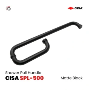 Shower Pull Handle CISA L Shaped 200mm